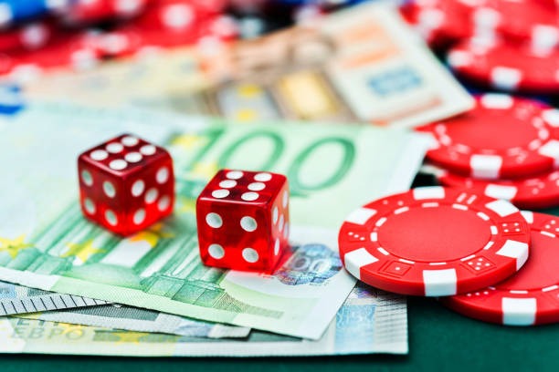 Dashboard of live football and slot game options
